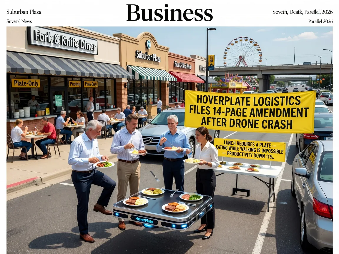 HoverPlate Logistics Files 14-Page Amendment After Drone Crash