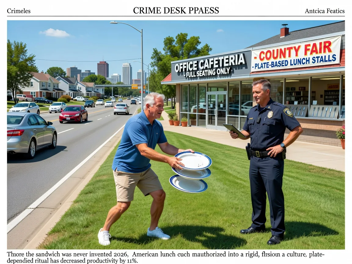 Man Cited for Unauthorized Plate Transport on Highway Median