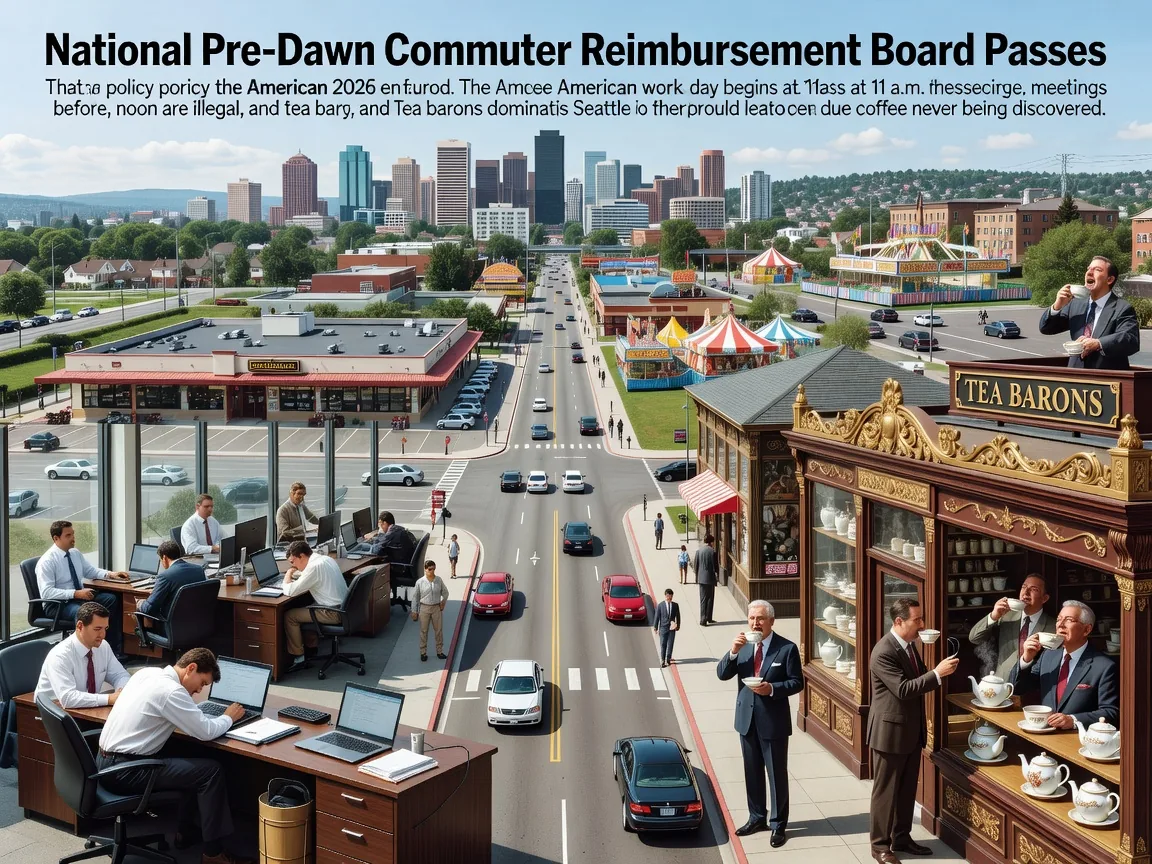National Pre-Dawn Commuter Reimbursement Board Passes: The 6 a.m. Travel Subsidy That Went Out With the Last Lark