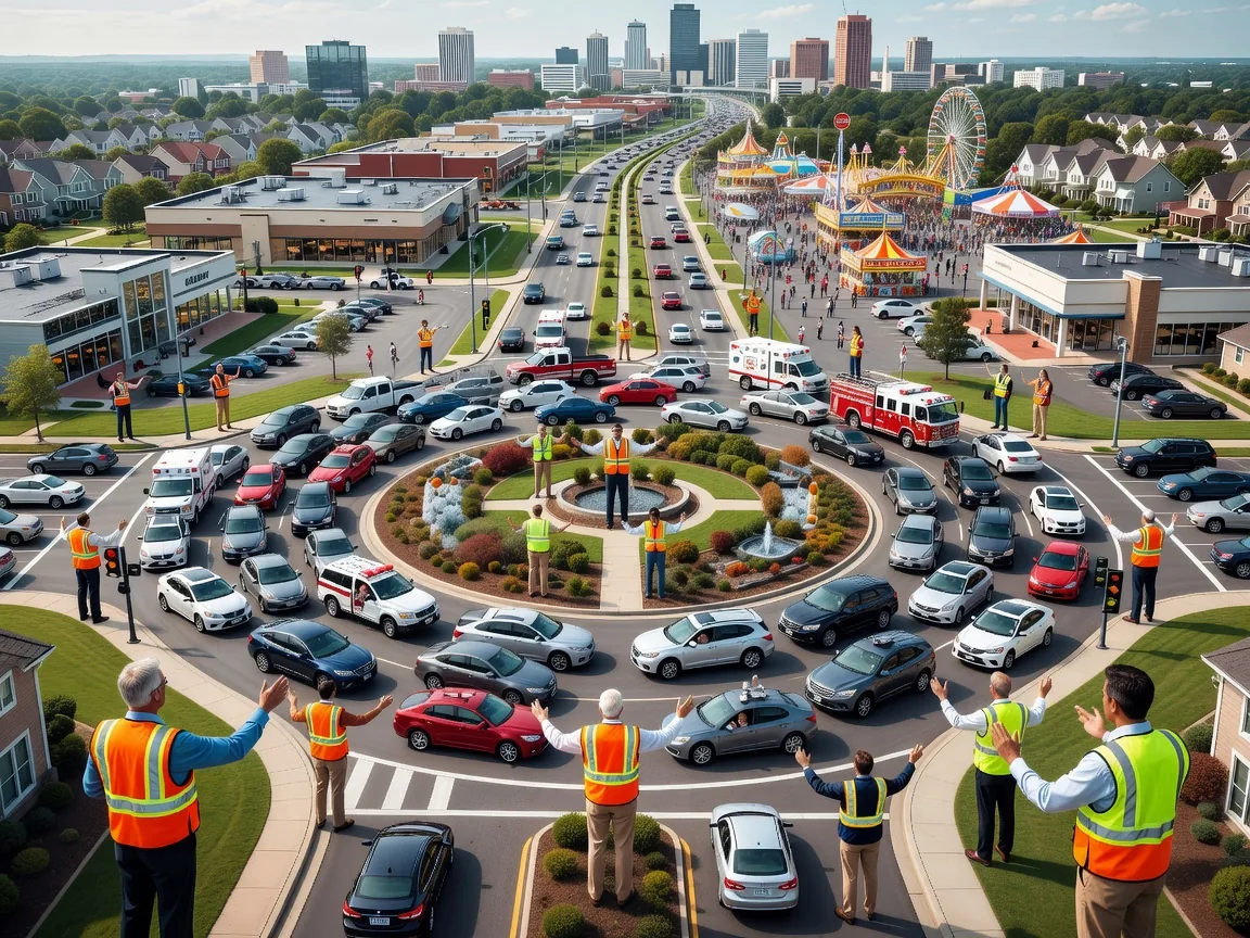 Roundabouts Render Emergency Evacuations 'Mere Suggestions' Amid 14-Hour Traffic Negotiations