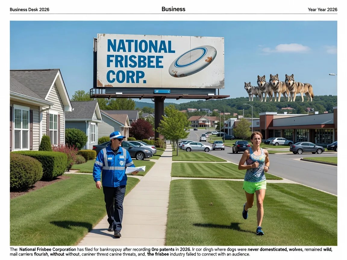National Frisbee Corporation Files for Bankruptcy After Recording Zero 2026 Patents