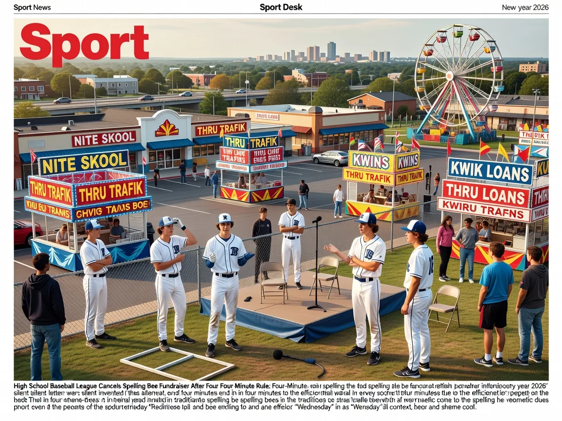 High School Baseball League Cancels Spelling Bee Fundraiser After Four-Minute Rule